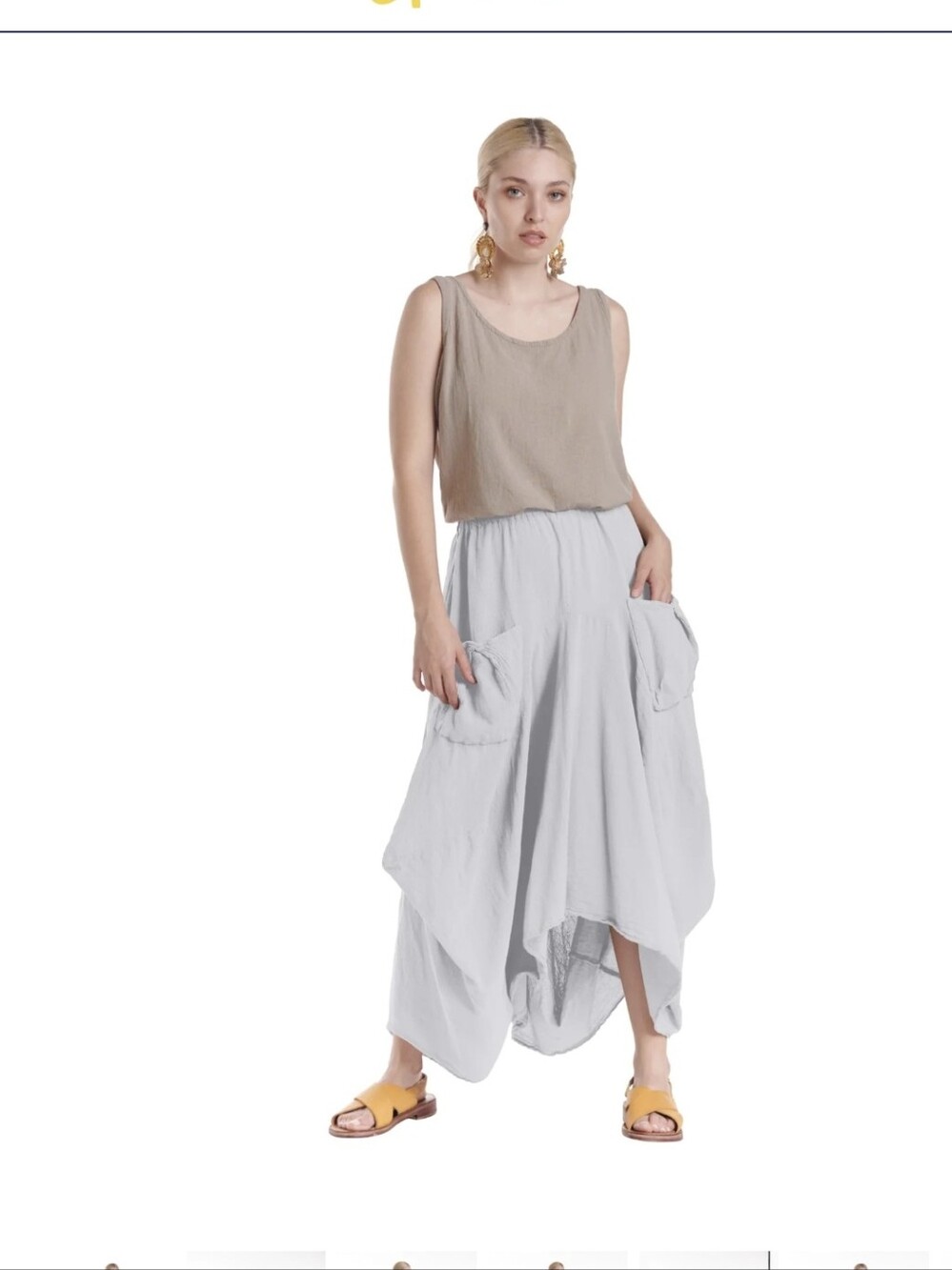 Oh my gauze skirt cream